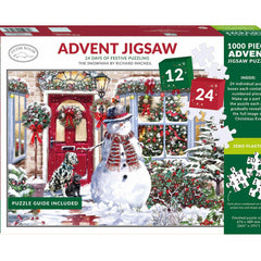 Otter House Advent Calendar - The Snowman Jigsaw Puzzle (1000 Pieces)