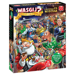 Wasgij Advent Calendar Christmas TV Special! Jigsaw Puzzles (24 x 54 Pieces)