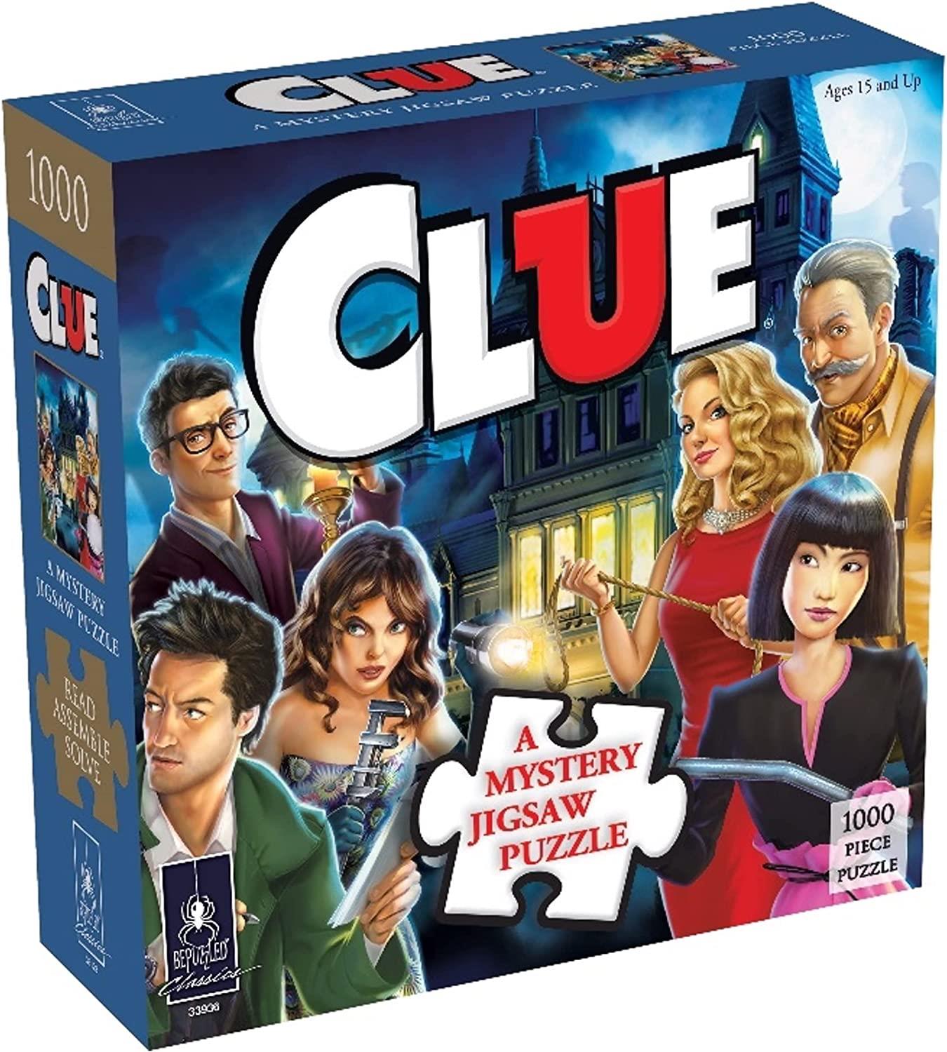Bepuzzled Cluedo Mystery Jigsaw Puzzle (1000 Pieces) DAMAGED BOX