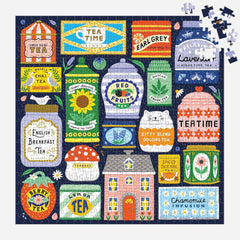 Galison Spot Of Tea Jigsaw Puzzle (500 Pieces)