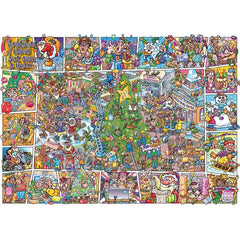 Gibsons Crackers for Christmas Jokesaws Jigsaw Puzzle (1000 Pieces)