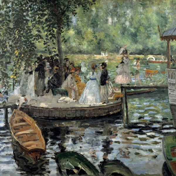 Grafika Auguste Renoir: La Grenouillere, 1869 Jigsaw Puzzle (1000 Pieces)