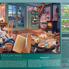 Ravensburger My Haven No 6, The Cosy Shed Jigsaw Puzzle (1000 Pieces)