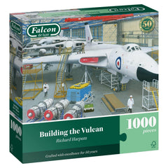 Falcon Deluxe Building the Vulcan Jigsaw Puzzle (1000 Pieces)