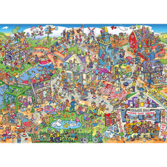 Gibsons Midsummer Mayhem Jokesaws Jigsaw Puzzle (1000 Pieces)