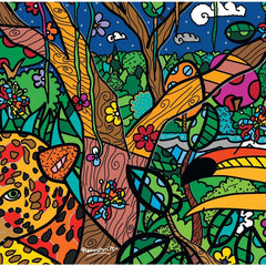 Bluebird Romero Britto - Amazon Jigsaw Puzzle (1000 Pieces)