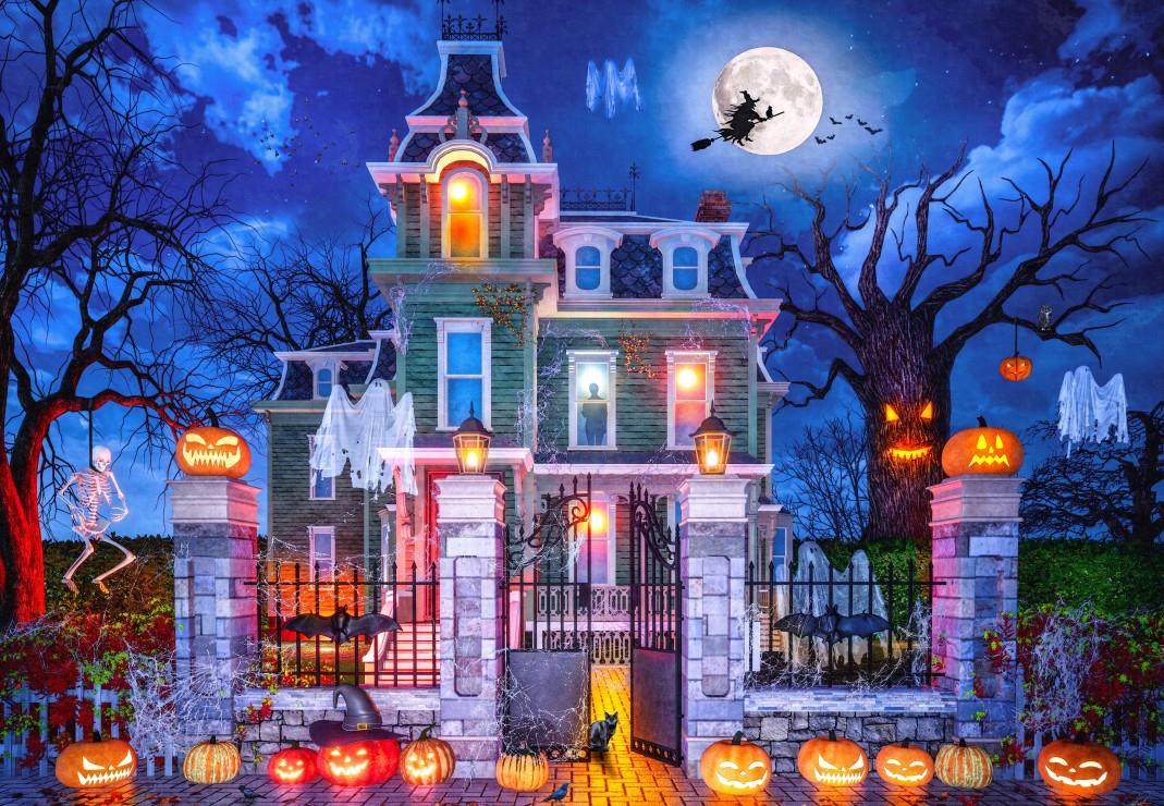 Bluebird The Halloween House Jigsaw Puzzle (1000 Pieces)