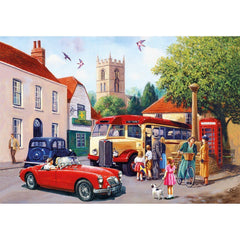 Gibsons Touring the Town Jigsaw Puzzle (500 Pieces)