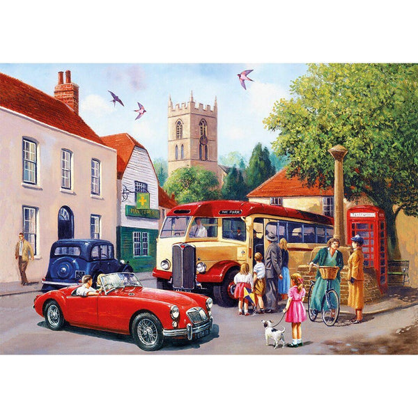 Gibsons Touring the Town Jigsaw Puzzle (500 Pieces)