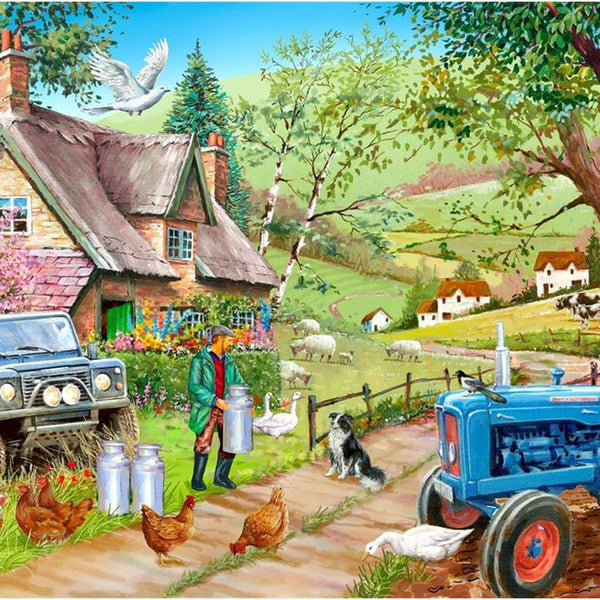 House of Puzzles Farm Fresh Jigsaw Puzzle (500 Pieces)