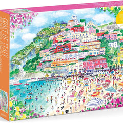 Galison Coast of Italy, Michael Storrings Jigsaw Puzzle (1000 Pieces)