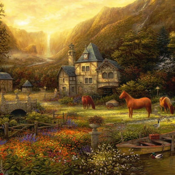 Grafika Chuck Pinson - The Golden Valley Jigsaw Puzzle (500 Pieces)