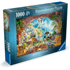 Ravensburger Mediterranean Terrace View Jigsaw Puzzle (1000 Pieces)