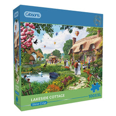 Gibsons Lakeside Cottage Jigsaw Puzzle (100 XXL Pieces)