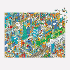 Galison Uncovering New York City Search and Find Jigsaw Puzzle (1000 Pieces)