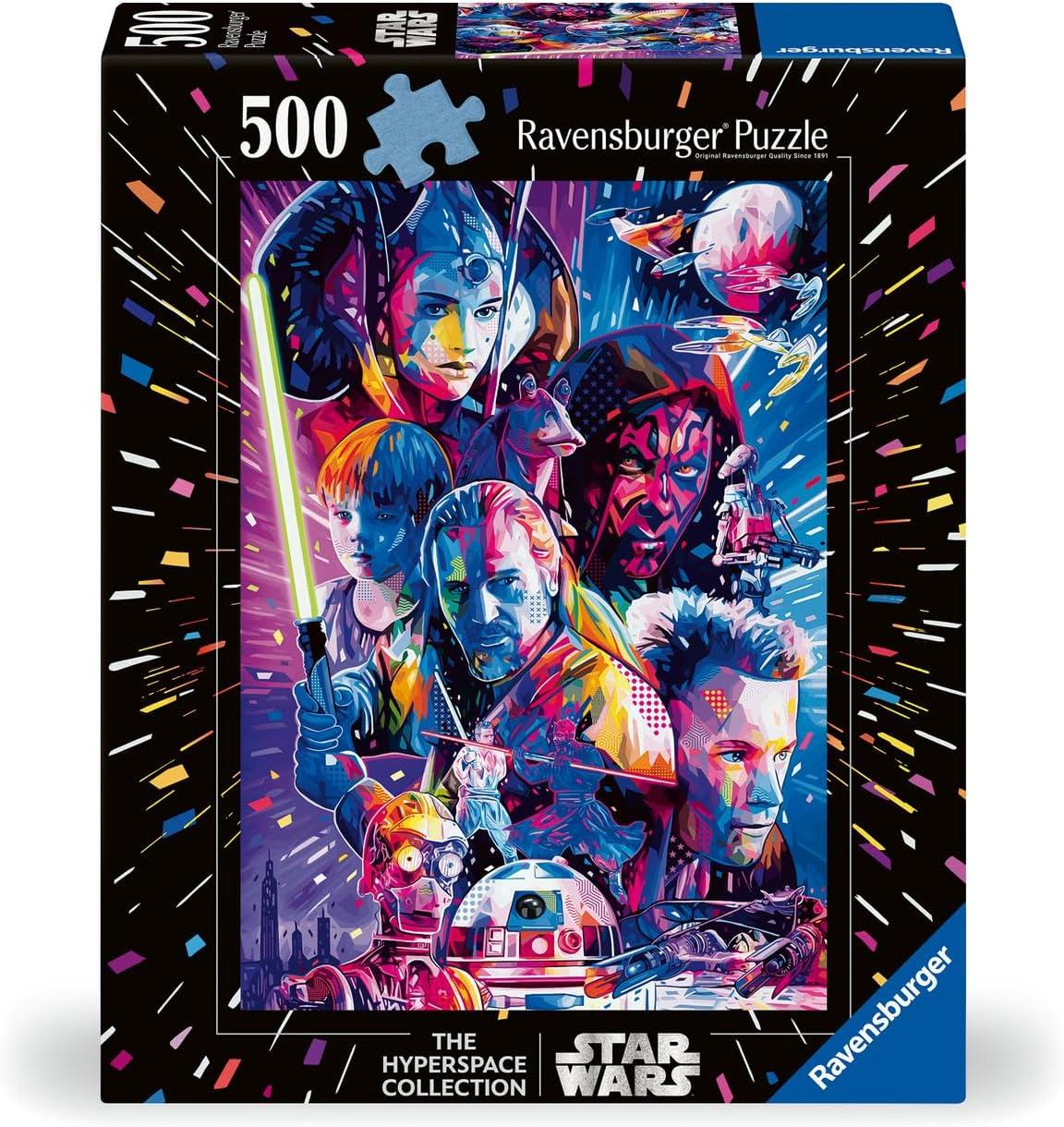 Ravensburger Star Wars Hyperspace The Phantom Menace Jigsaw Puzzle (500 Pieces) DAMAGED BOX