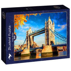 Bluebird Tower Bridge Jigsaw Puzzle (500 Pieces)