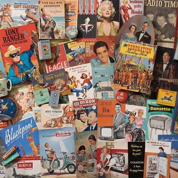 Gibsons Spirit of the 50s Jigsaw Puzzle (1000 Pieces)