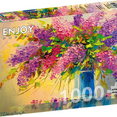 Enjoy A Bouquet of Lilacs Jigsaw Puzzle (1000 Pieces)