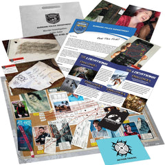 Passport to Murder, Murder Board Mystery Puzzle
