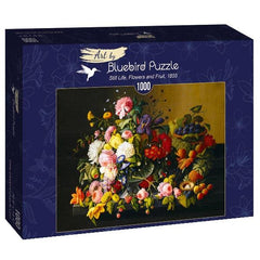 Bluebird Art Roesen - Still Life, Flowers and Fruit Jigsaw Puzzle (1000 Pieces)