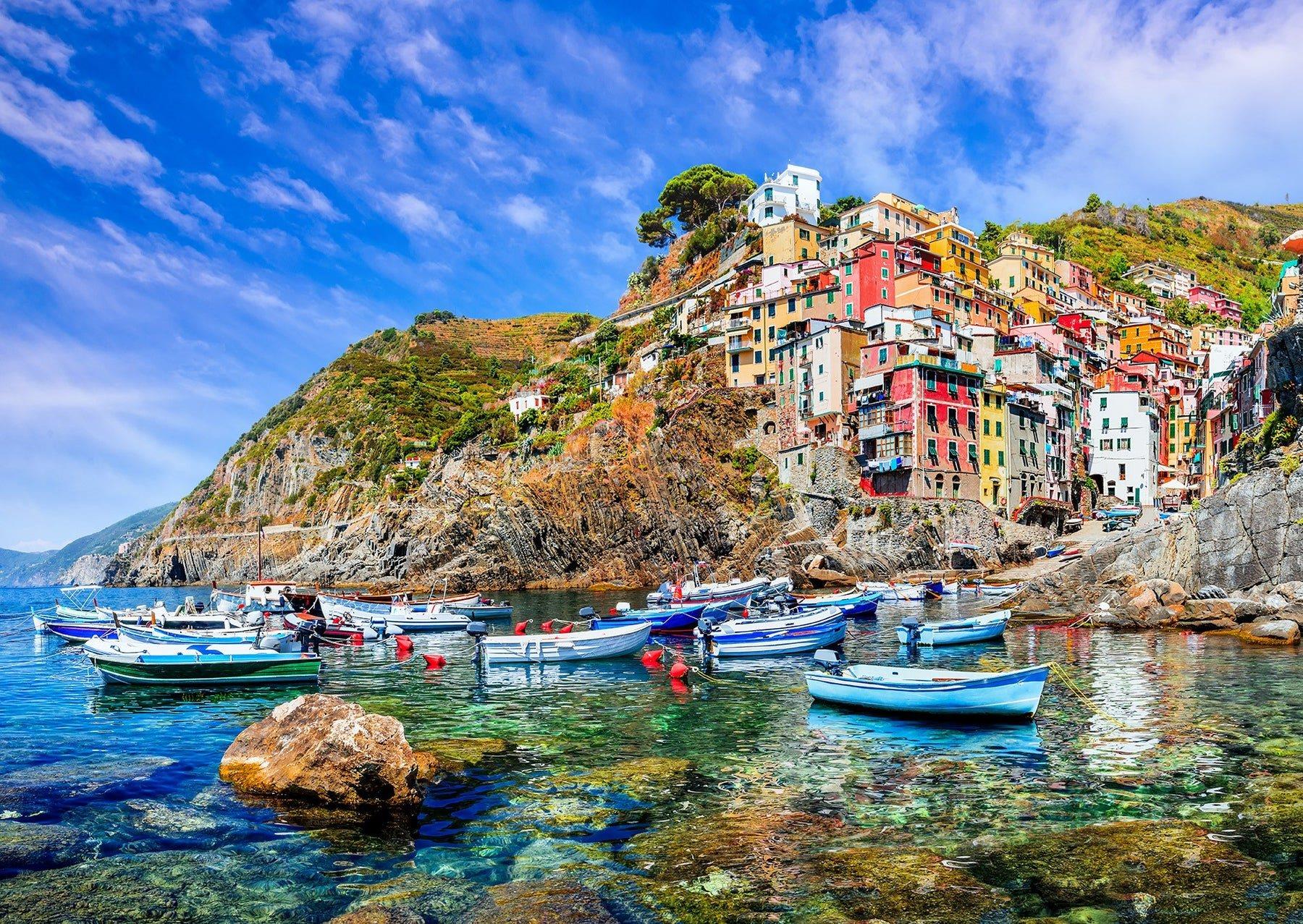 Enjoy Riomaggiore, Cinque Terre, Italy Jigsaw Puzzle (1000 Pieces)