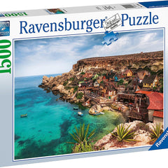 Ravensburger Popeye Village, Malta Jigsaw Puzzle (1500 Pieces)