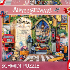 Schmidt Aimee Stewart Memories of London Jigsaw Puzzle (1000 Pieces)