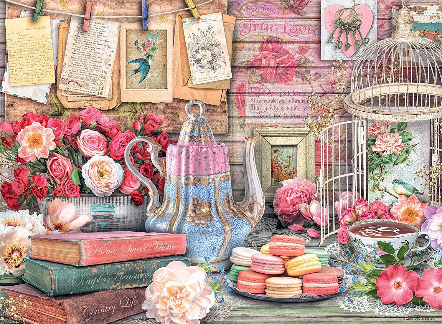 Ravensburger Vintage Tea Party Jigsaw Puzzle (500 Pieces)