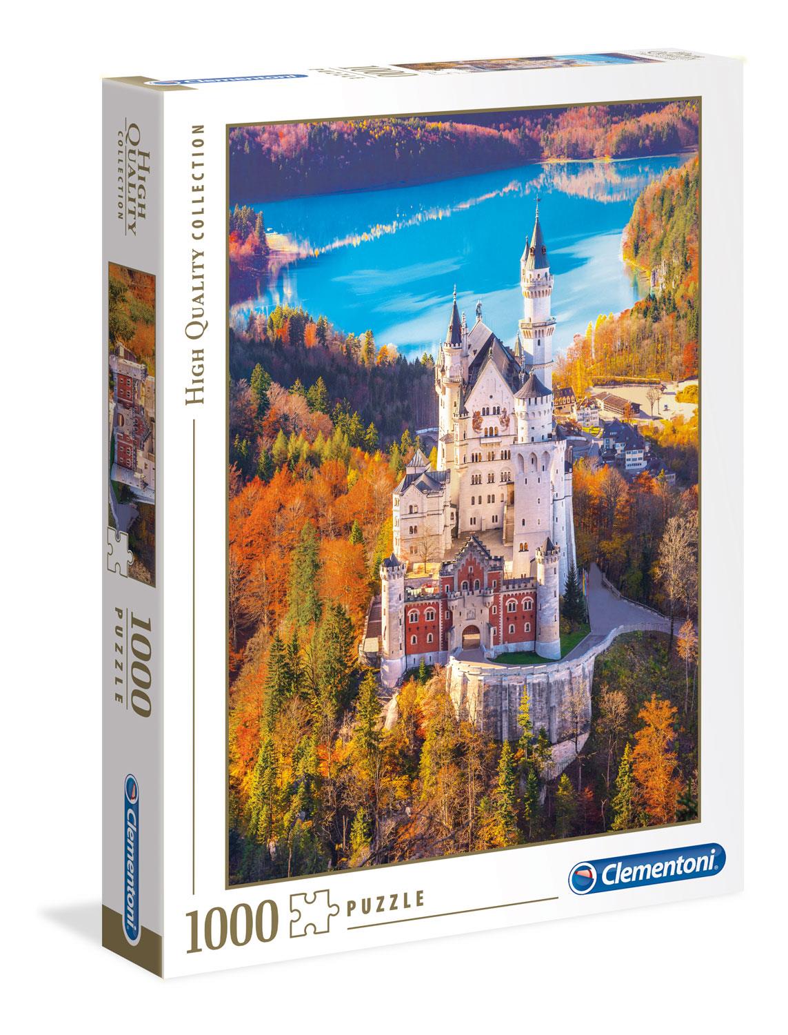 Clementoni Neuschwanstein High Quality Jigsaw Puzzle (1000 Pieces)