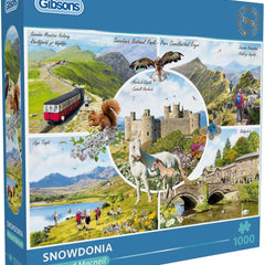 Gibsons Snowdonia Jigsaw Puzzle (1000 Pieces)