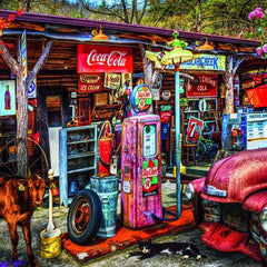 Bluebird On the Back Roads in the Country Jigsaw Puzzle (1000 Pieces)