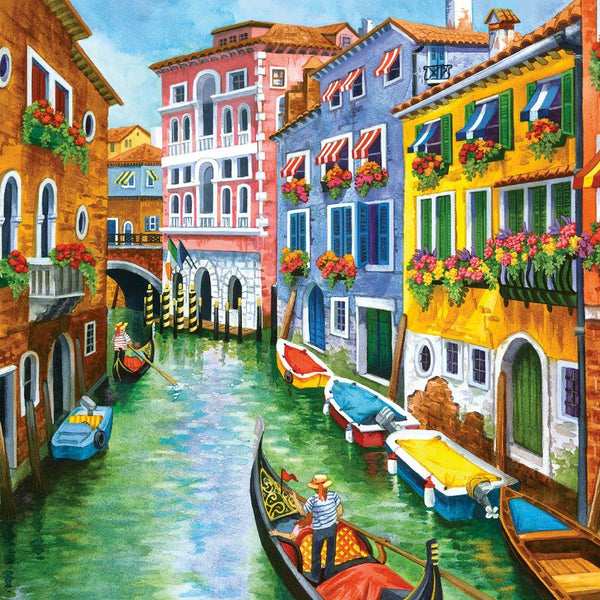 Ravensburger Gondola Ride Jigsaw Puzzle (300 XL Extra Large Pieces) DAMAGED BOX