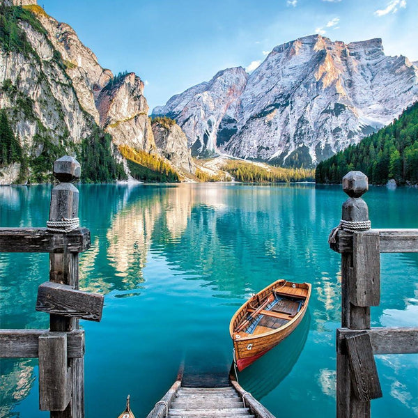 Clementoni Braies Lake Jigsaw Puzzle (500 Pieces)