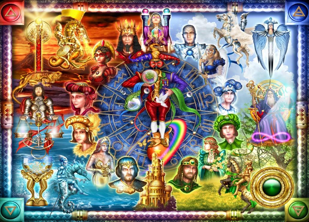 Bluebird Tarot of Dreams Jigsaw Puzzle (1500 Pieces)