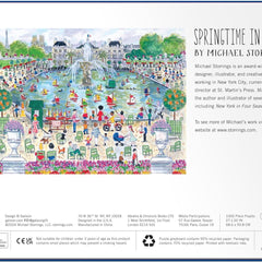Galison Springtime in Paris, Michael Storrings Jigsaw Puzzle (1000 Pieces) DAMAGED BOX