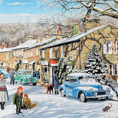 Ravensburger Happy Days No 9 Village Life Jigsaw Puzzle (4 x 500 Pieces)