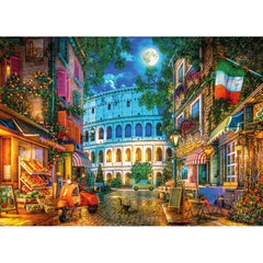 Gibsons The Colosseum by Moonlight Jigsaw Puzzle (1000 Pieces) DAMAGED BOX