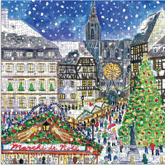 Galison Christmas in France, Michael Storrings Jigsaw Puzzle (500 Pieces)