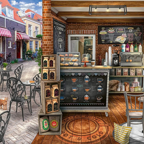 Ravensburger Quaint Cafe Jigsaw Puzzle (1000 Pieces)