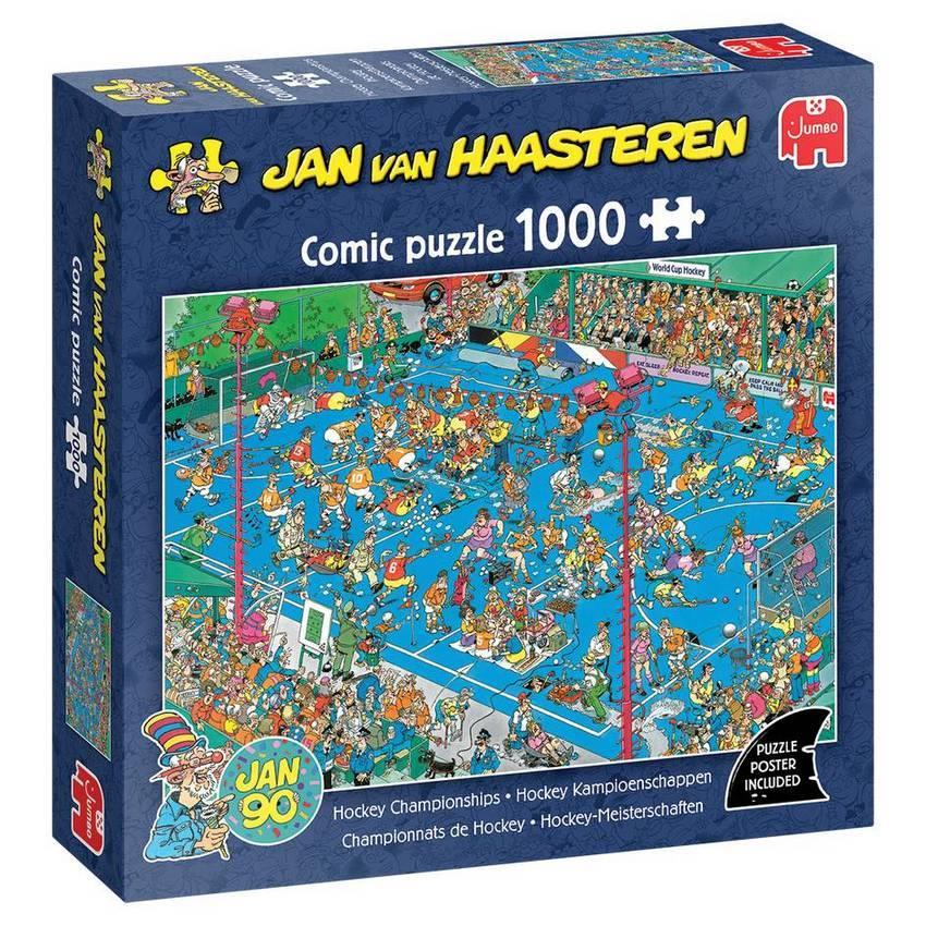 Jan Van Haasteren Hockey Championship Jigsaw Puzzle (1000 Pieces)