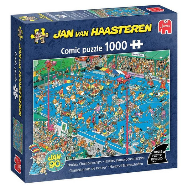Jan Van Haasteren Hockey Championship Jigsaw Puzzle (1000 Pieces)