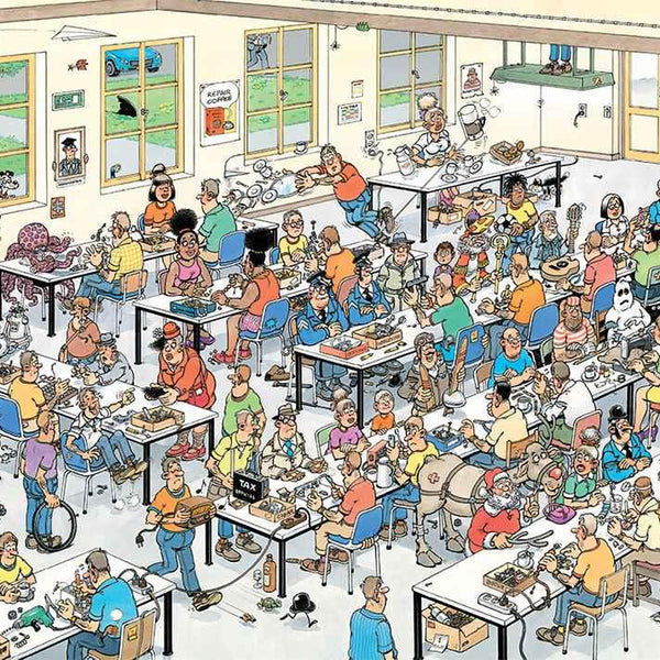 Jan van Haasteren Can We Fix It? Jigsaw Puzzle (1000 Pieces)