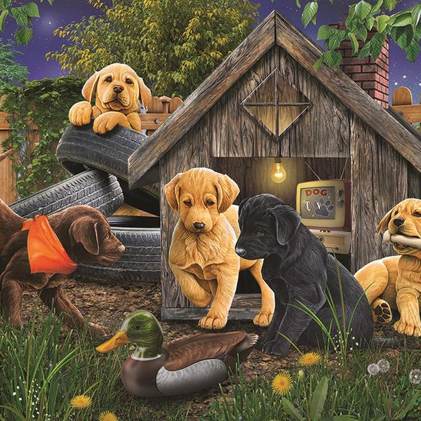 Cobble Hill In The Doghouse Jigsaw Puzzle (1000 Pieces)
