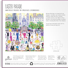 Galison Easter Parade, Michael Storrings Jigsaw Puzzle (500 Pieces)