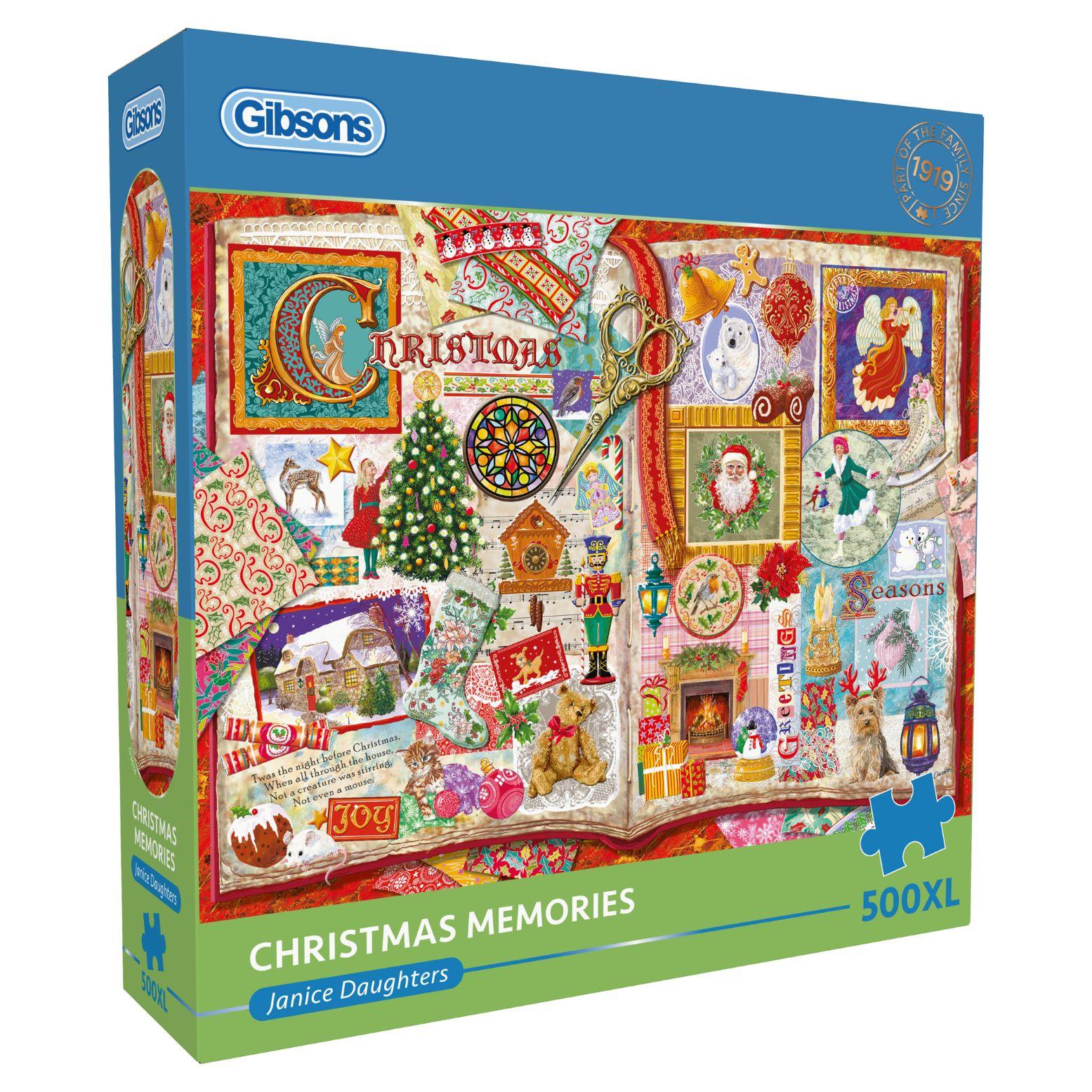 Gibsons Christmas Memories Jigsaw Puzzle (500 XL Pieces)
