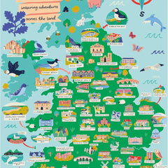 Gibsons National Trust Across the Land Jigsaw Puzzle (1000 Pieces)