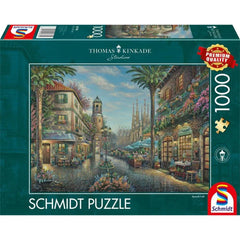 Schmidt Thomas Kinkade: Spanish Café Jigsaw Puzzle (1000 Pieces)