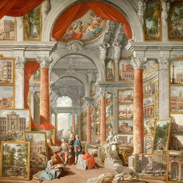 Enjoy Paolo Panini: Views of Modern Rome Jigsaw Puzzle (1000 Pieces)