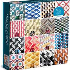 Galison Mosaic Floors Jigsaw Puzzle (500 Pieces)
